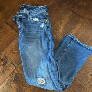 White House Black Market Sequin Jeans